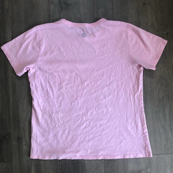 Women’s Life is Good Pink Daisy Shirt When it rains it shines - Picture 3 of 3